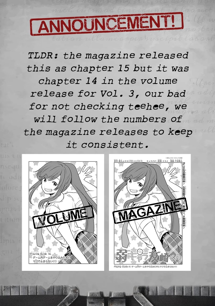Jaku-chara Tomozaki-kun - chapter 15 - #2