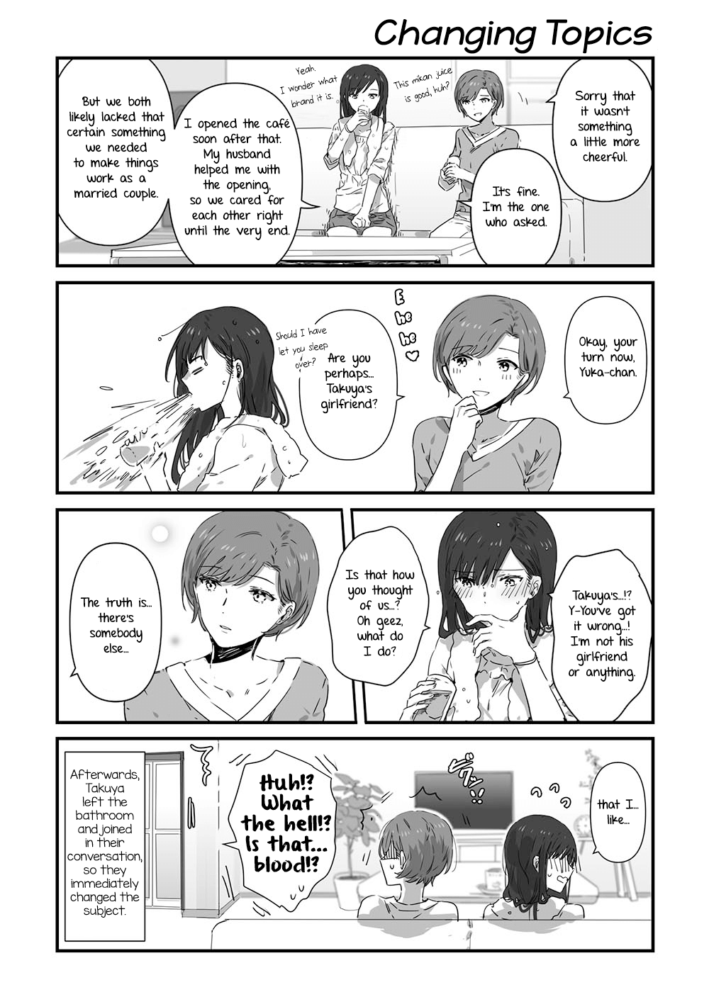 JK-chan and Her Male Classmate's Mom - chapter 10 - #5