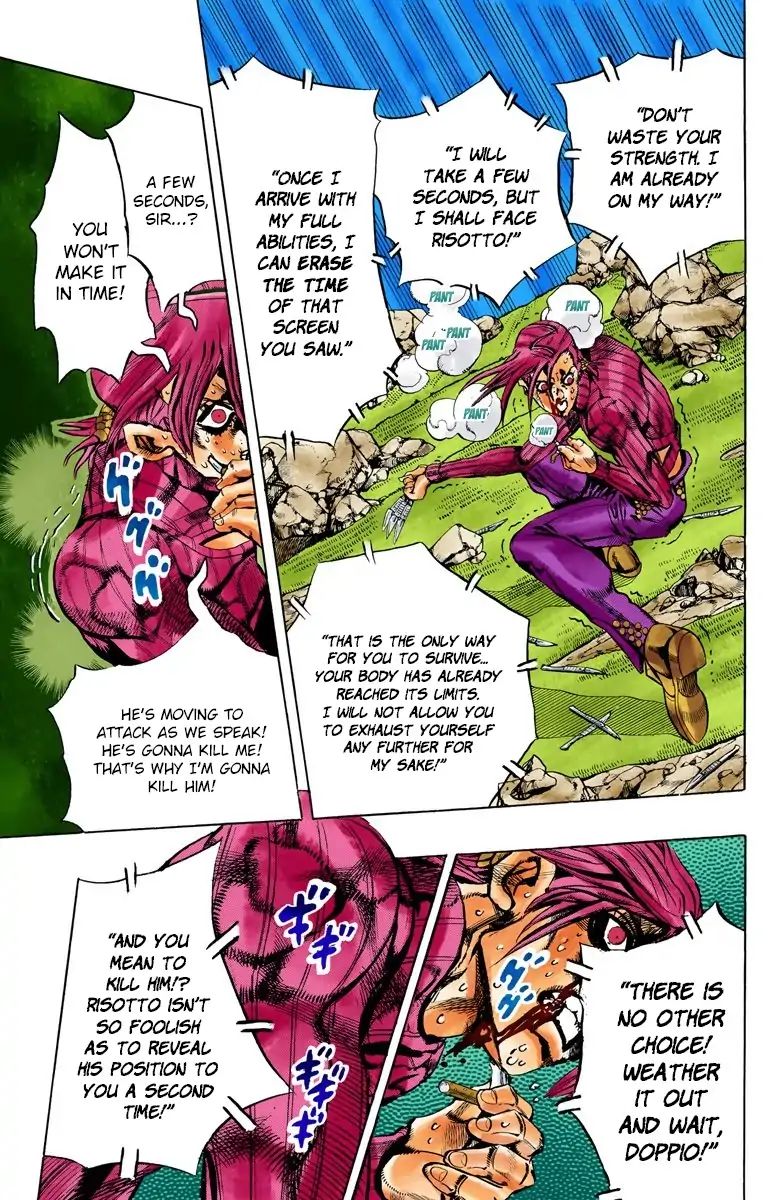 JoJo's Bizarre Adventure Part 5 - Vento Aureo [Official Colored] - chapter 108 - #6