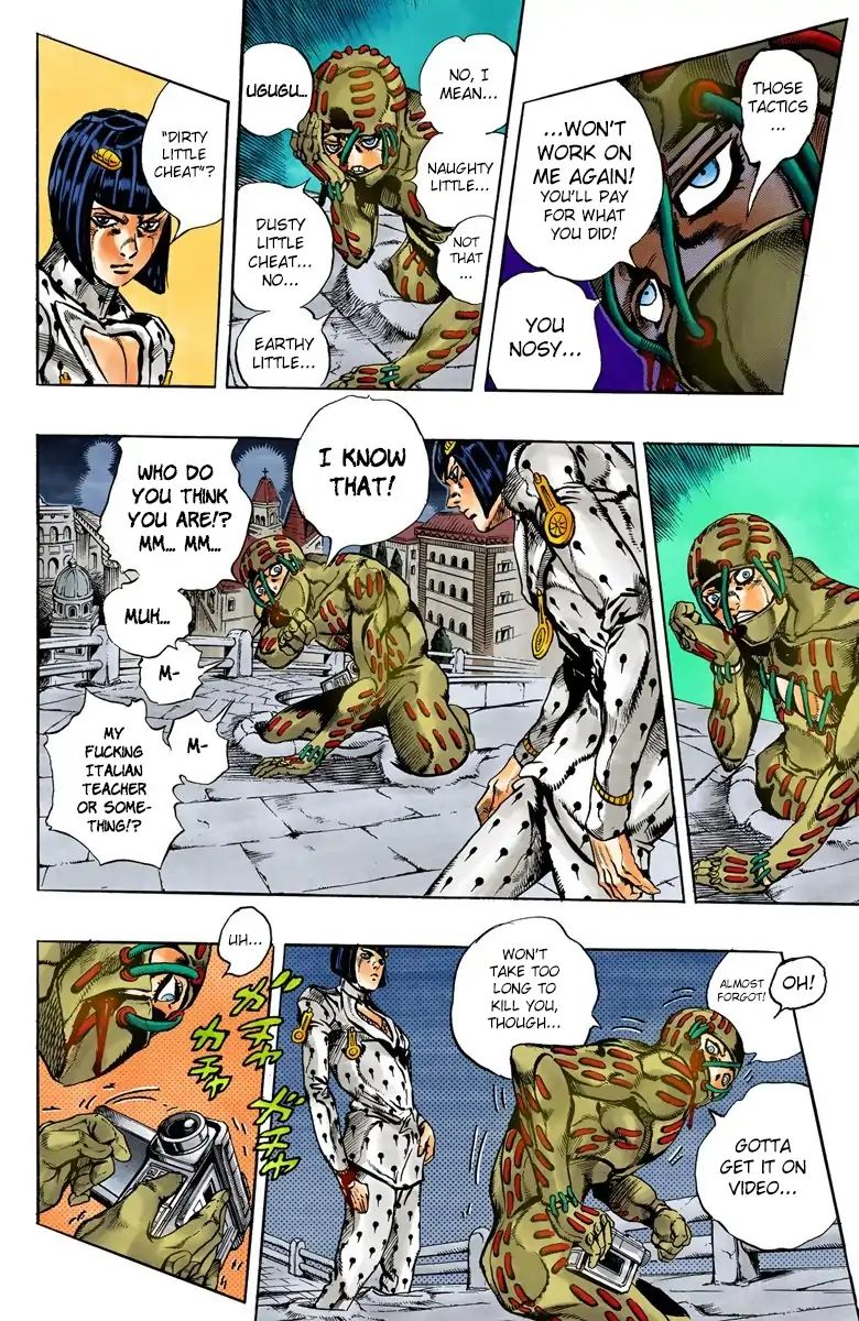 JoJo's Bizarre Adventure Part 5 - Vento Aureo [Official Colored] - chapter 120 - #4