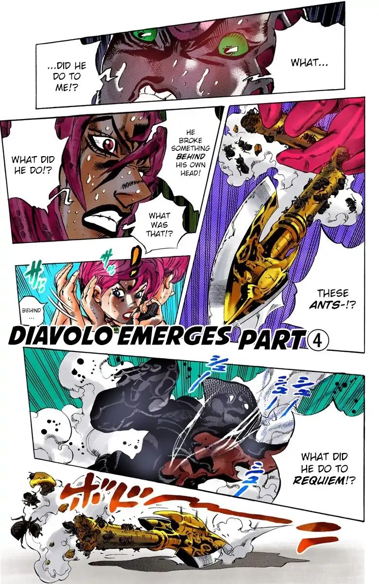 JoJo's Bizarre Adventure Part 5 - Vento Aureo [Official Colored] - chapter 144 - #3