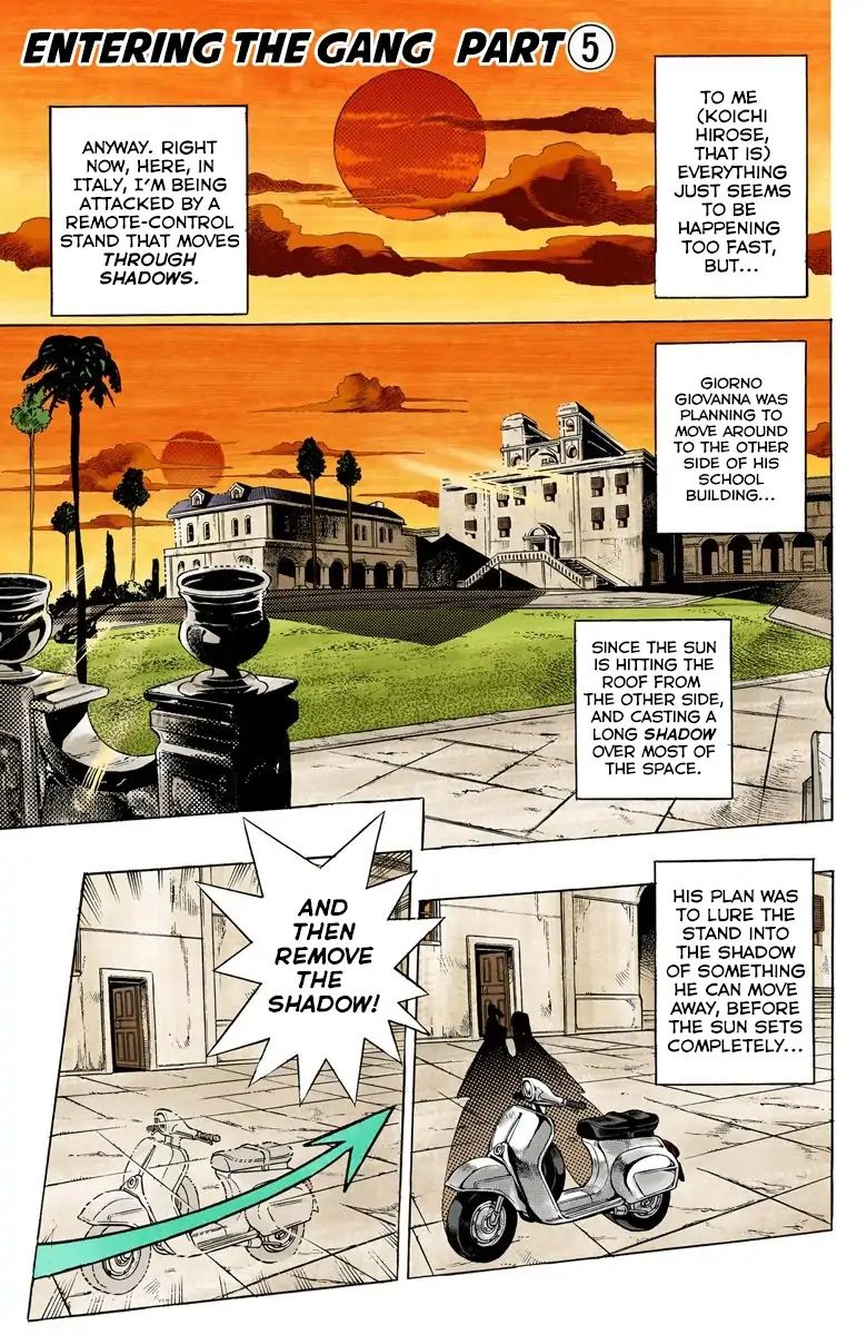 JoJo's Bizarre Adventure Part 5 - Vento Aureo [Official Colored] - chapter 15 - #2