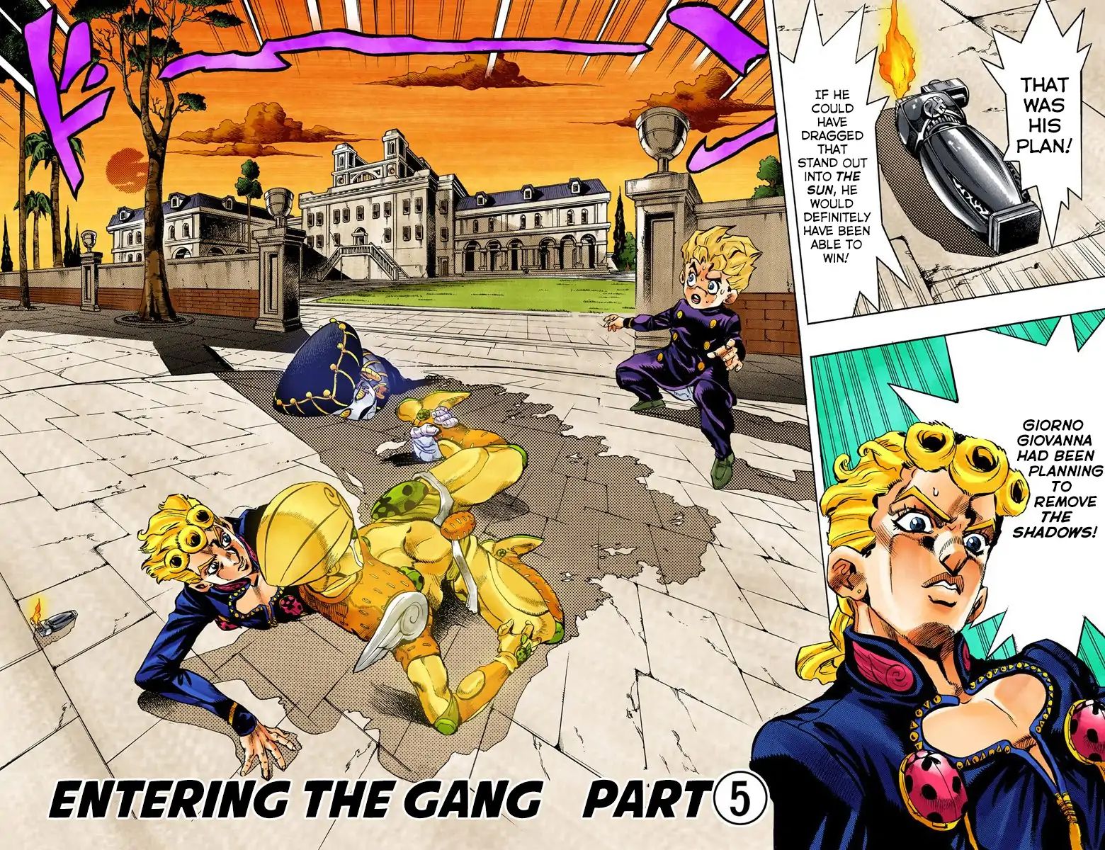 JoJo's Bizarre Adventure Part 5 - Vento Aureo [Official Colored] - chapter 15 - #3