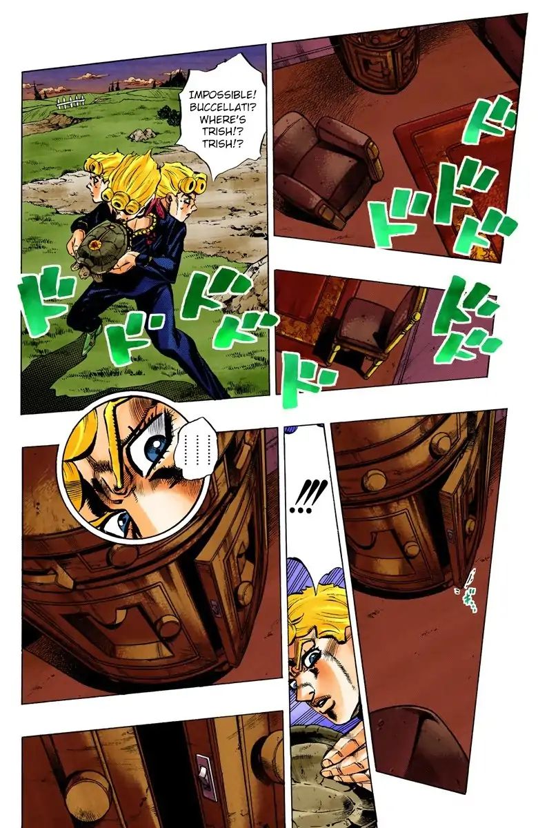 JoJo's Bizarre Adventure Part 5 - Vento Aureo [Official Colored] - chapter 64 - #6