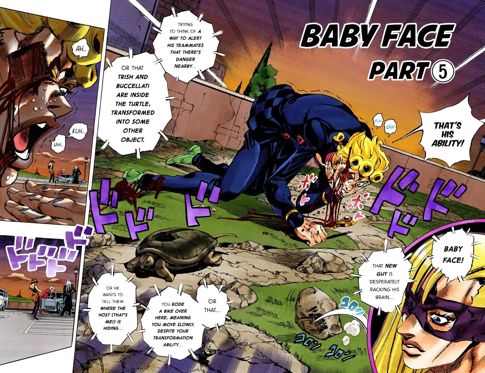 JoJo's Bizarre Adventure Part 5 - Vento Aureo [Official Colored] - chapter 65 - #3
