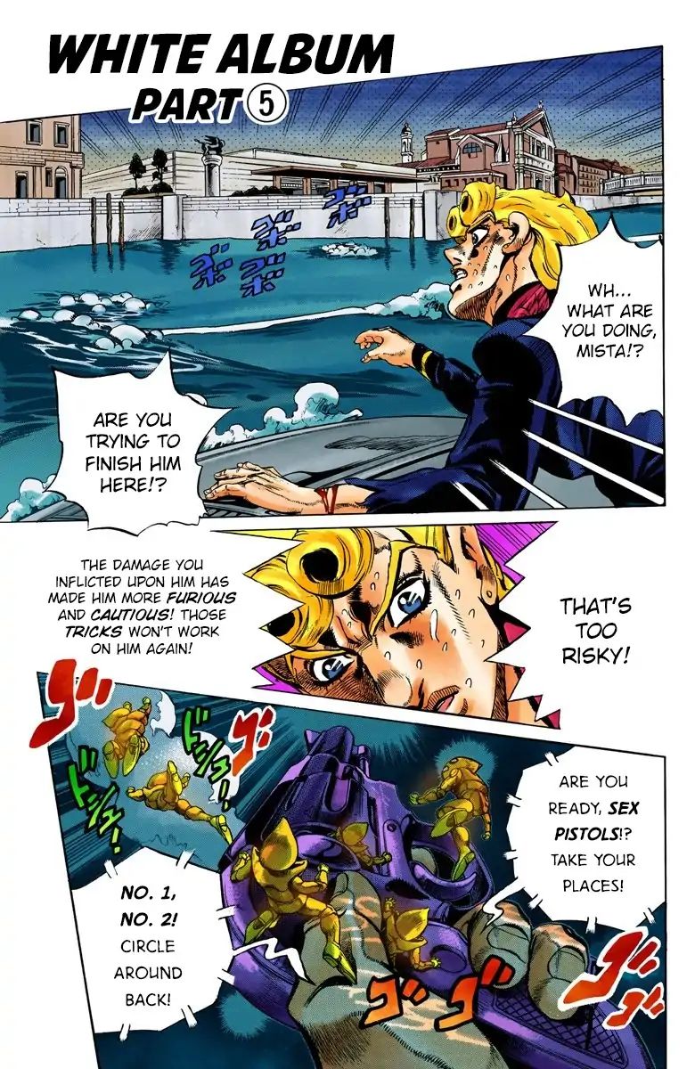 JoJo's Bizarre Adventure Part 5 - Vento Aureo [Official Colored] - chapter 74 - #2