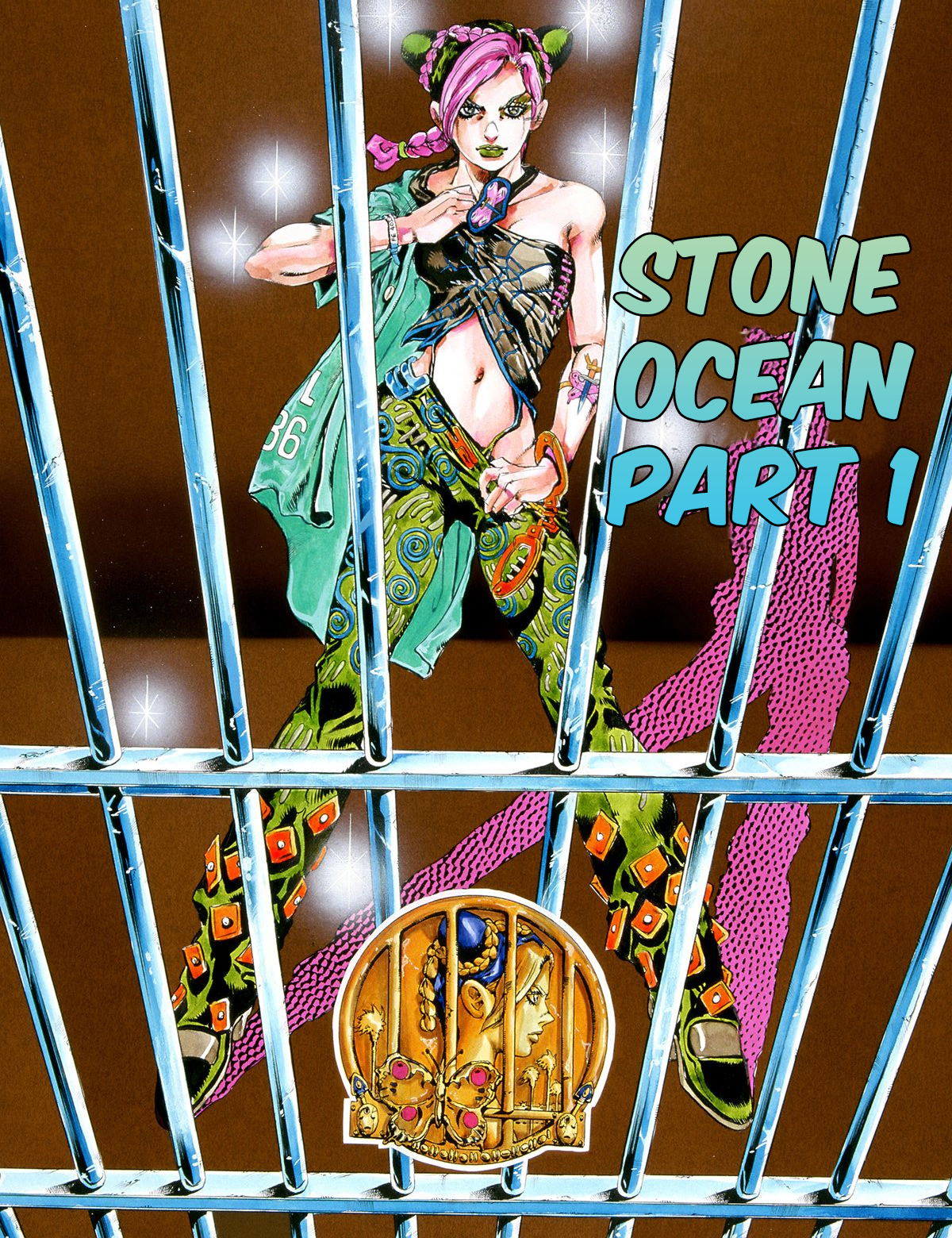 JoJo's Bizarre Adventure Part 6 - Stone Ocean [Official Colored] - chapter 1 - #3