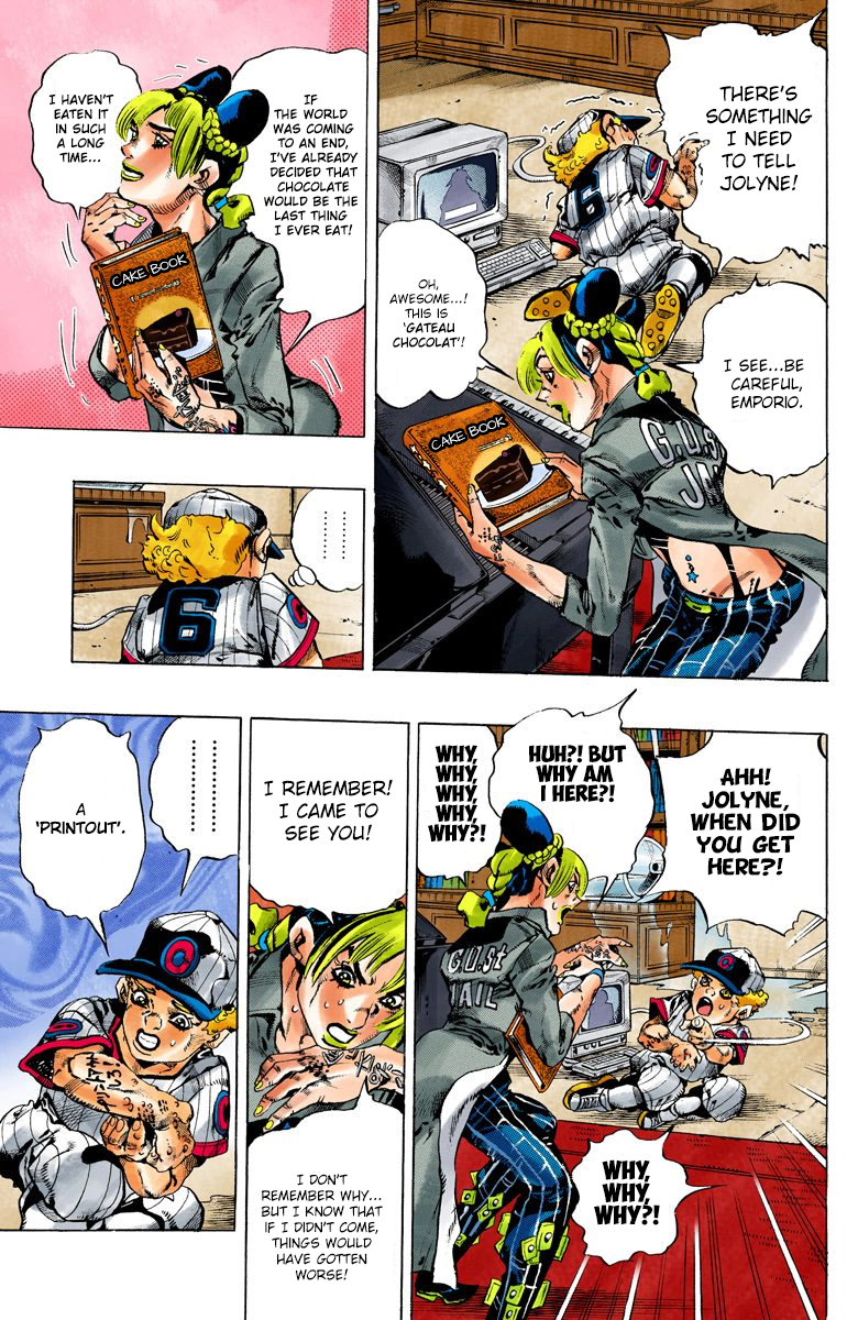 JoJo's Bizarre Adventure Part 6 - Stone Ocean [Official Colored] - chapter 100 - #5