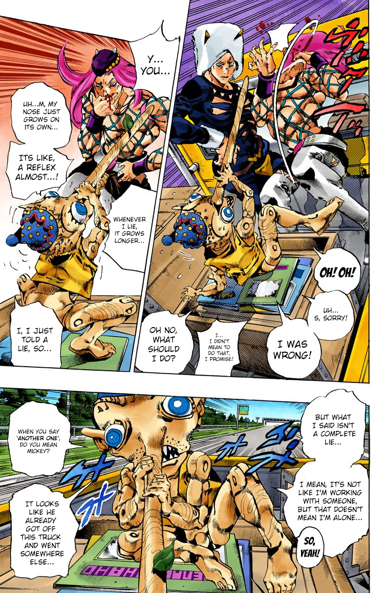 JoJo's Bizarre Adventure Part 6 - Stone Ocean [Official Colored] - chapter 105 - #5