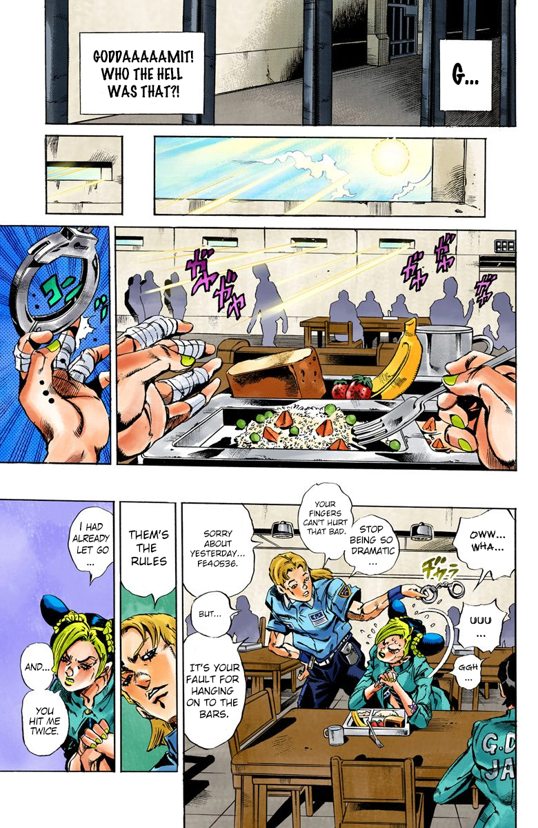 JoJo's Bizarre Adventure Part 6 - Stone Ocean [Official Colored] - chapter 11 - #6