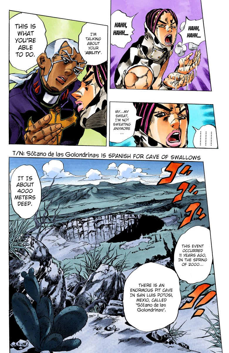 JoJo's Bizarre Adventure Part 6 - Stone Ocean [Official Colored] - chapter 112 - #6