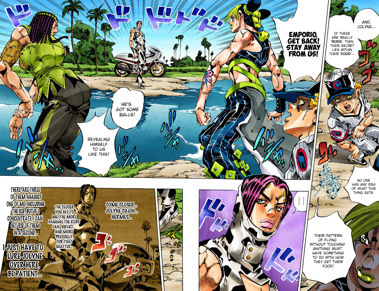 JoJo's Bizarre Adventure Part 6 - Stone Ocean [Official Colored] - chapter 114 - #2