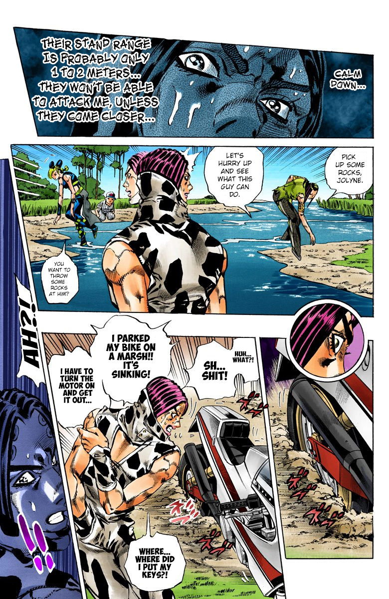 JoJo's Bizarre Adventure Part 6 - Stone Ocean [Official Colored] - chapter 114 - #4