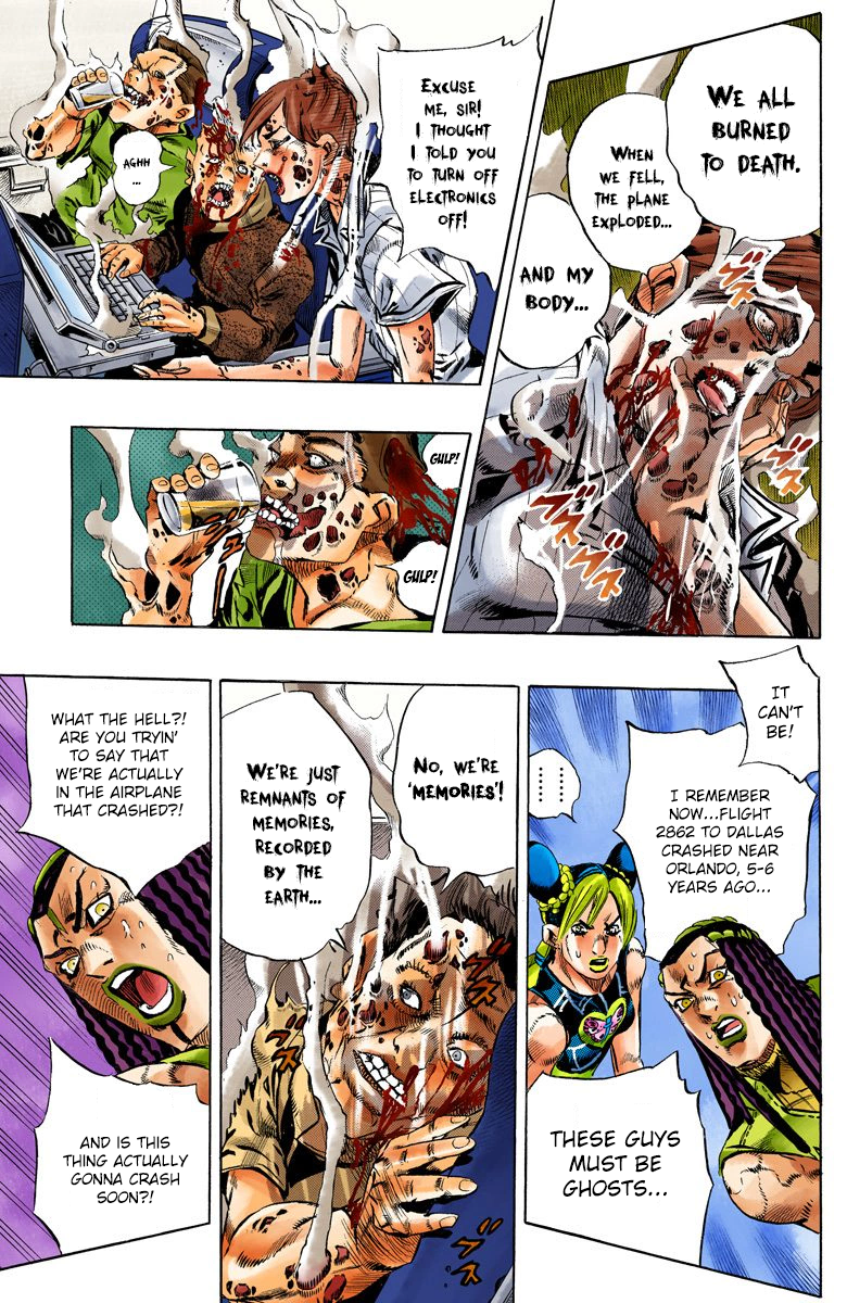 JoJo's Bizarre Adventure Part 6 - Stone Ocean [Official Colored] - chapter 121 - #5