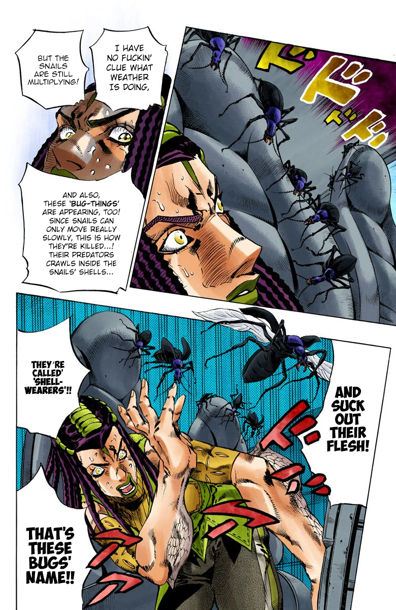 JoJo's Bizarre Adventure Part 6 - Stone Ocean [Official Colored] - chapter 132 - #3