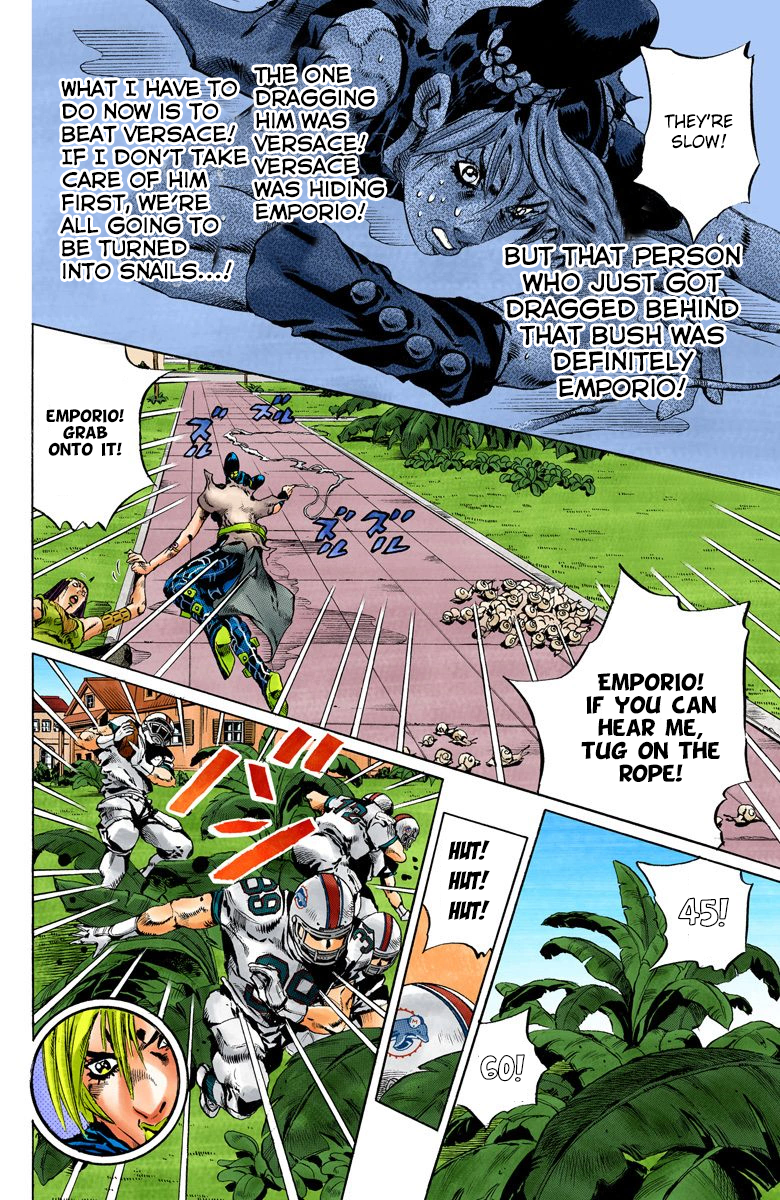 JoJo's Bizarre Adventure Part 6 - Stone Ocean [Official Colored] - chapter 132 - #5