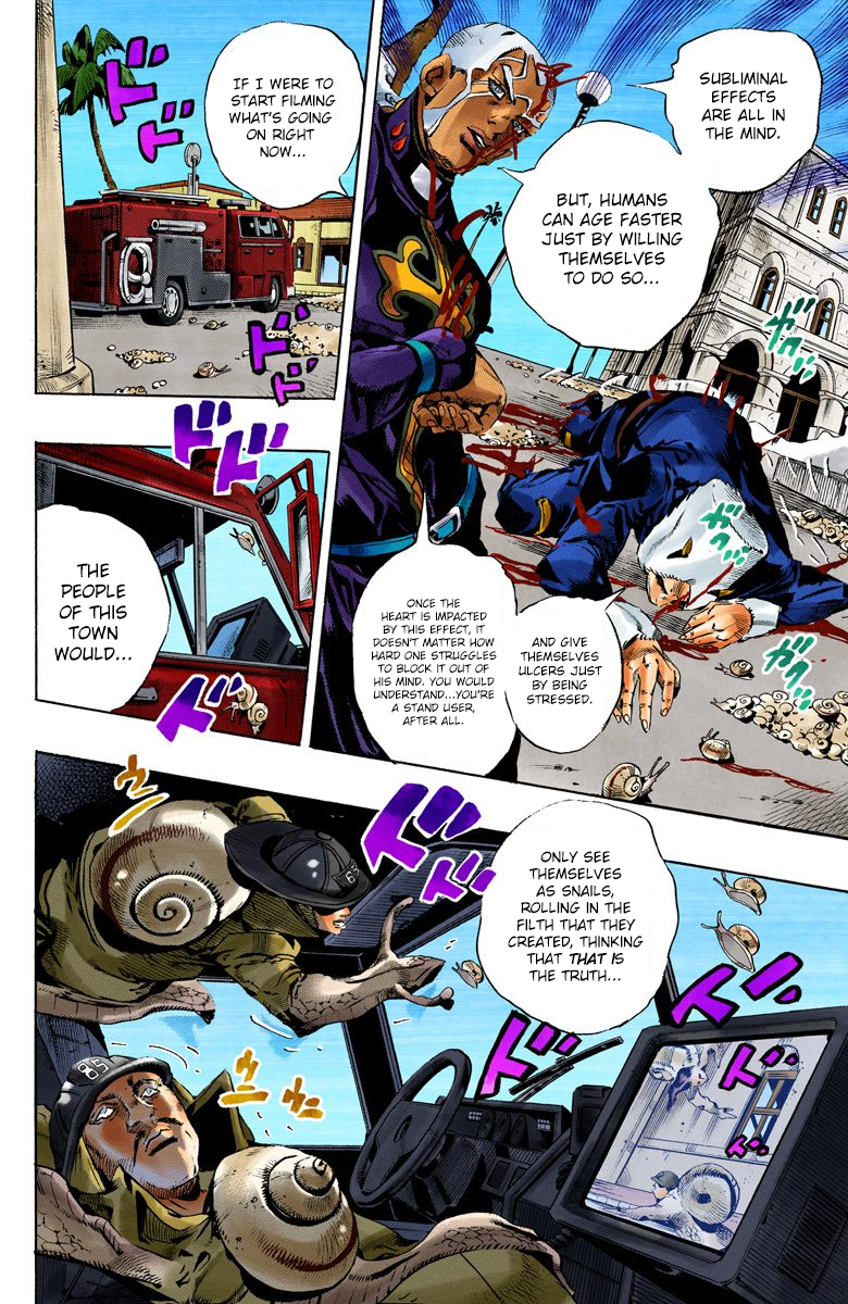 JoJo's Bizarre Adventure Part 6 - Stone Ocean [Official Colored] - chapter 135 - #3