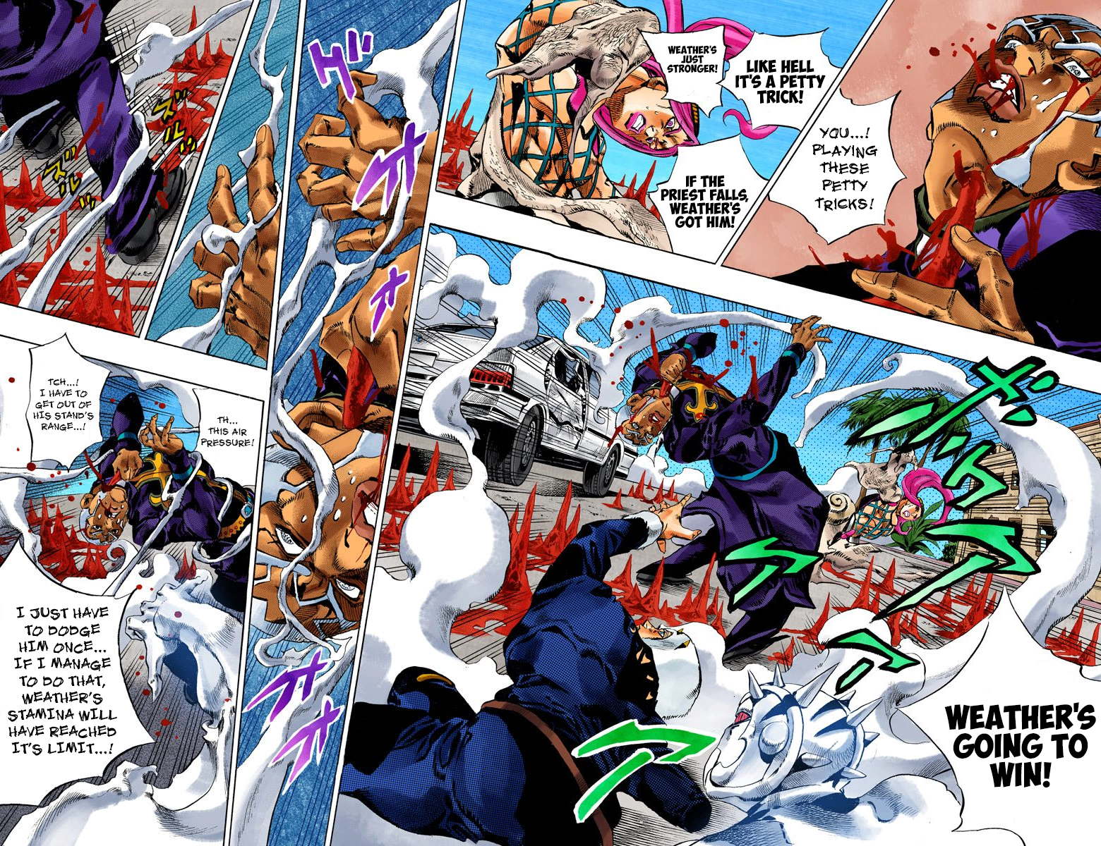 JoJo's Bizarre Adventure Part 6 - Stone Ocean [Official Colored] - chapter 136 - #3