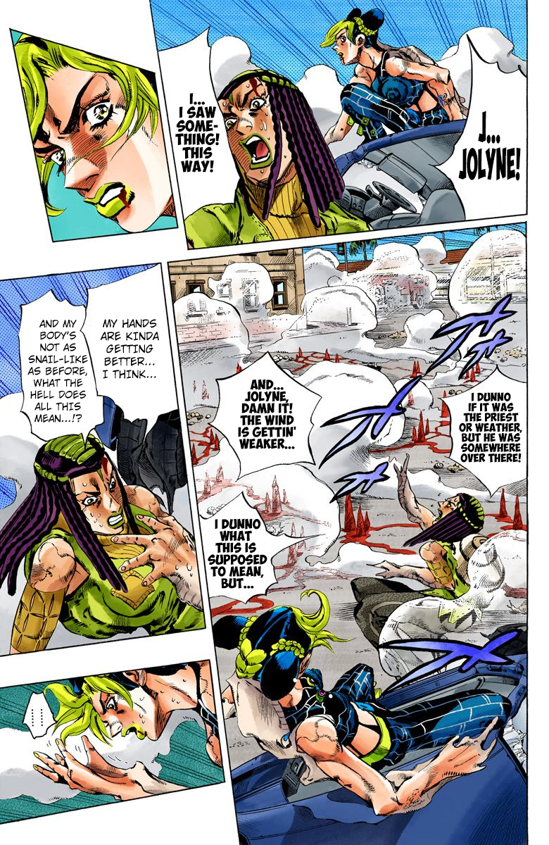 JoJo's Bizarre Adventure Part 6 - Stone Ocean [Official Colored] - chapter 137 - #3