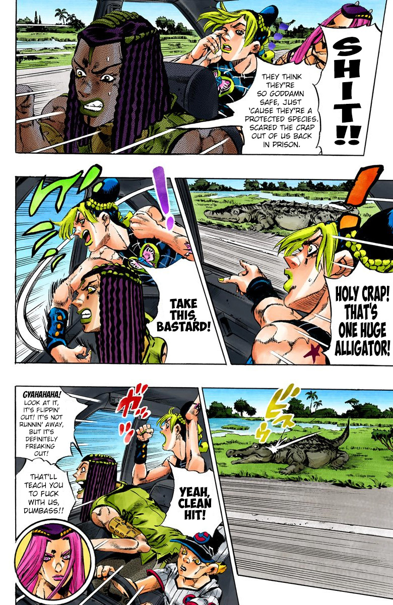 JoJo's Bizarre Adventure Part 6 - Stone Ocean [Official Colored] - chapter 138 - #6