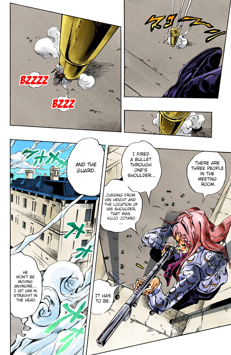 JoJo's Bizarre Adventure Part 6 - Stone Ocean [Official Colored] - chapter 14 - #6