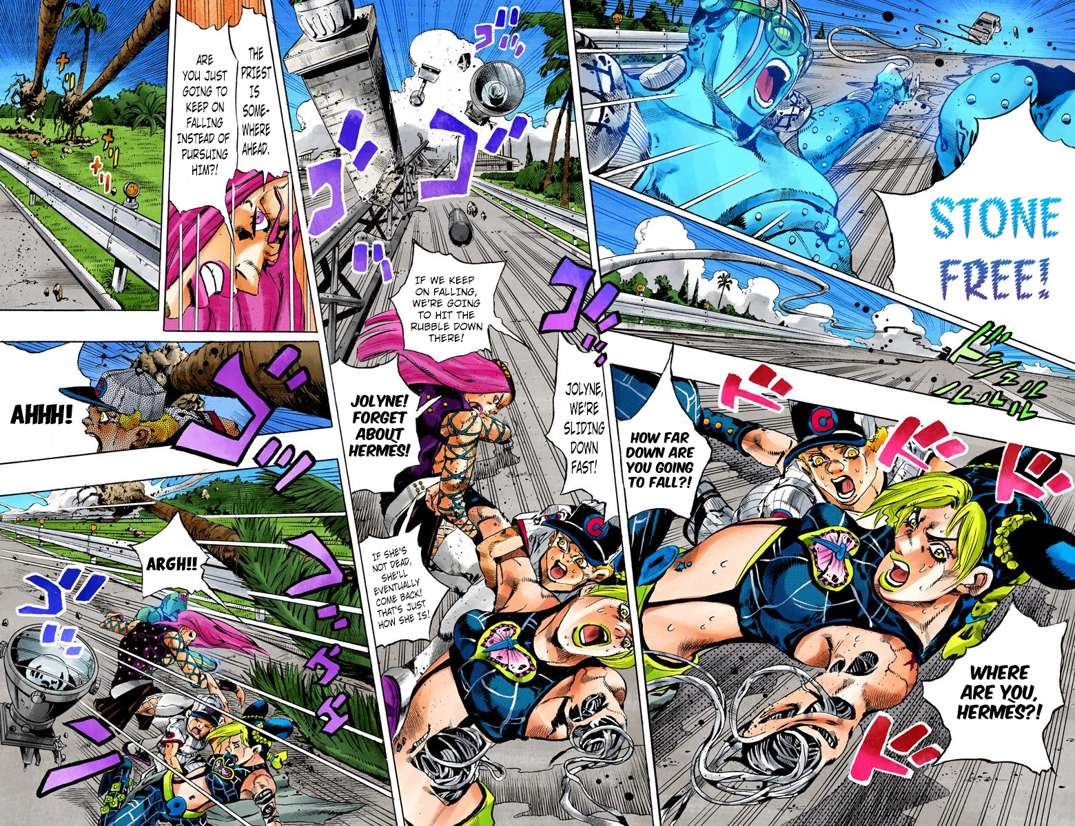 JoJo's Bizarre Adventure Part 6 - Stone Ocean [Official Colored] - chapter 140 - #5