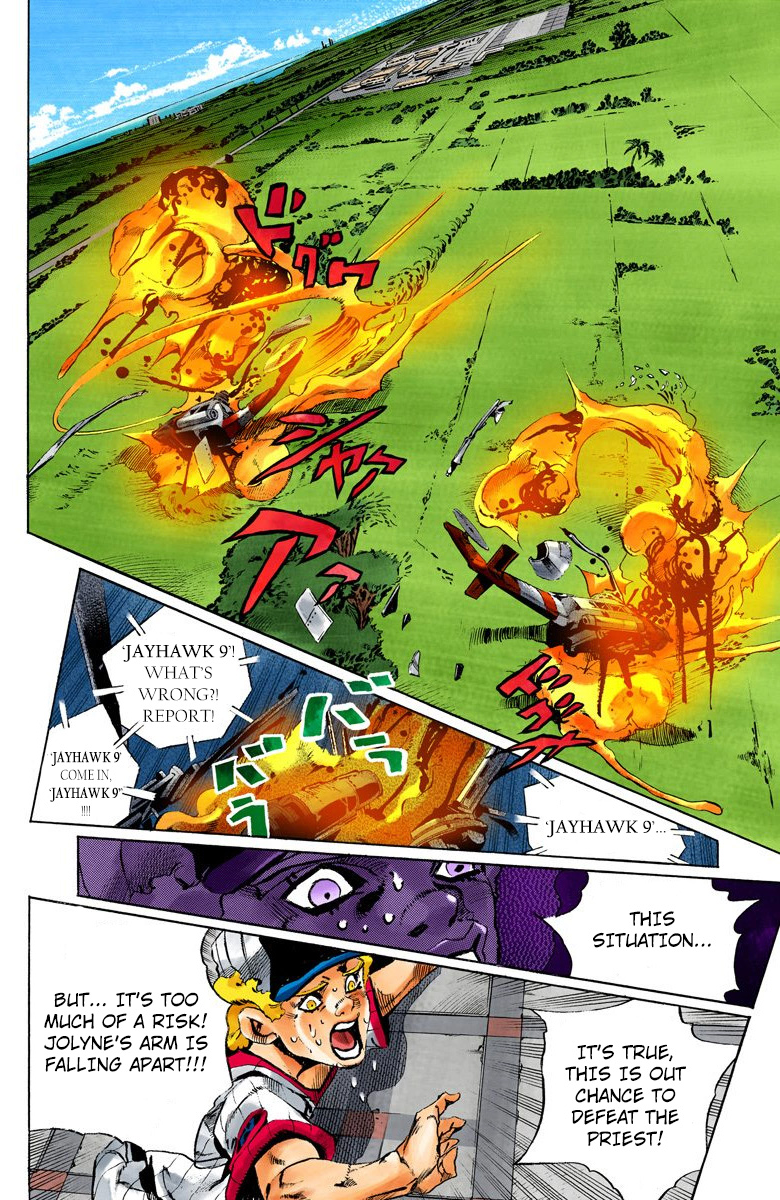 JoJo's Bizarre Adventure Part 6 - Stone Ocean [Official Colored] - chapter 143 - #3