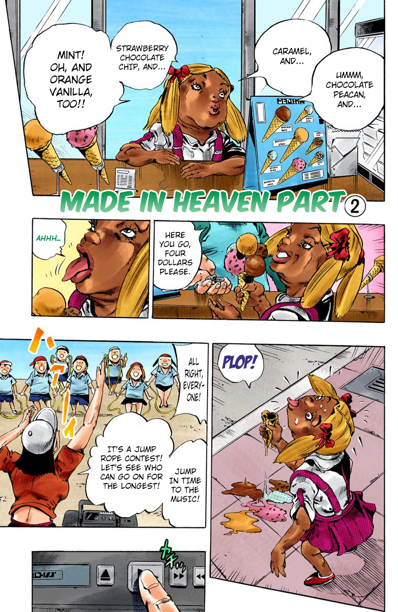 JoJo's Bizarre Adventure Part 6 - Stone Ocean [Official Colored] - chapter 150 - #2