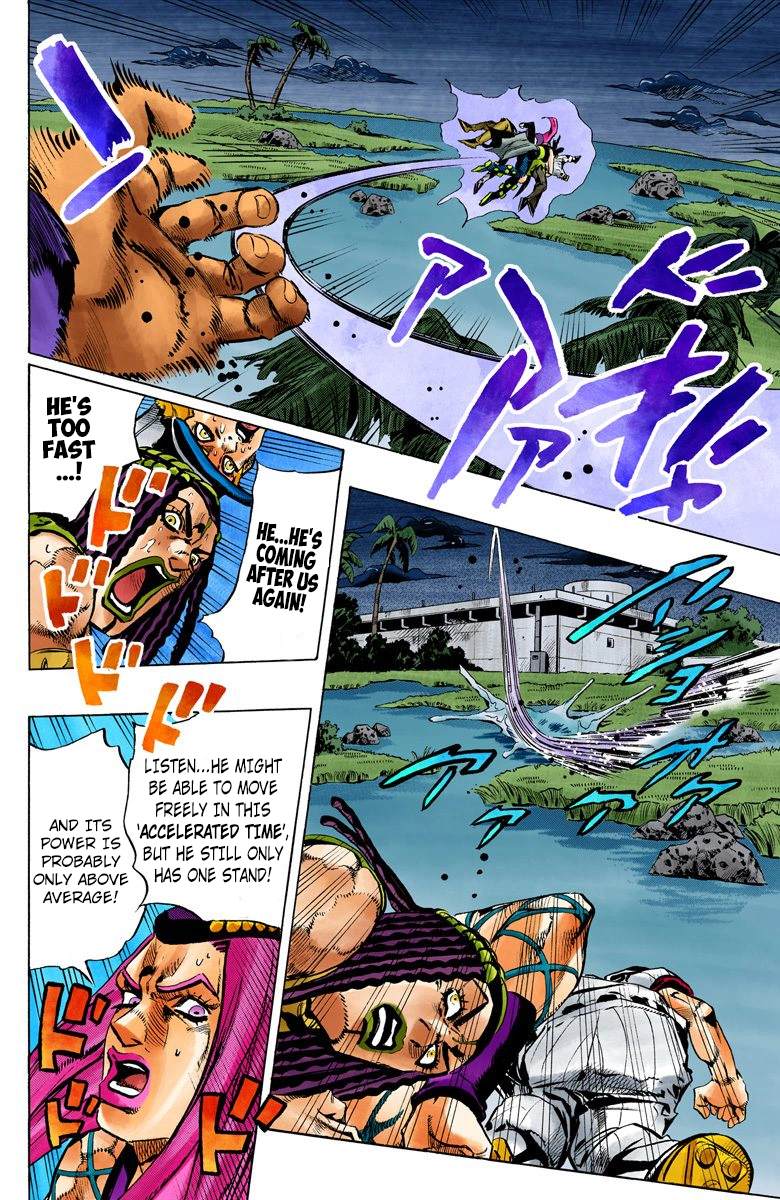 JoJo's Bizarre Adventure Part 6 - Stone Ocean [Official Colored] - chapter 153 - #3