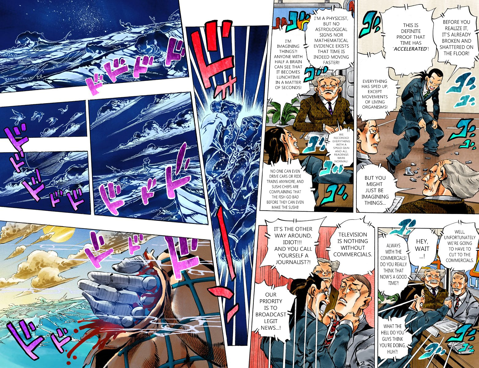 JoJo's Bizarre Adventure Part 6 - Stone Ocean [Official Colored] - chapter 154 - #4