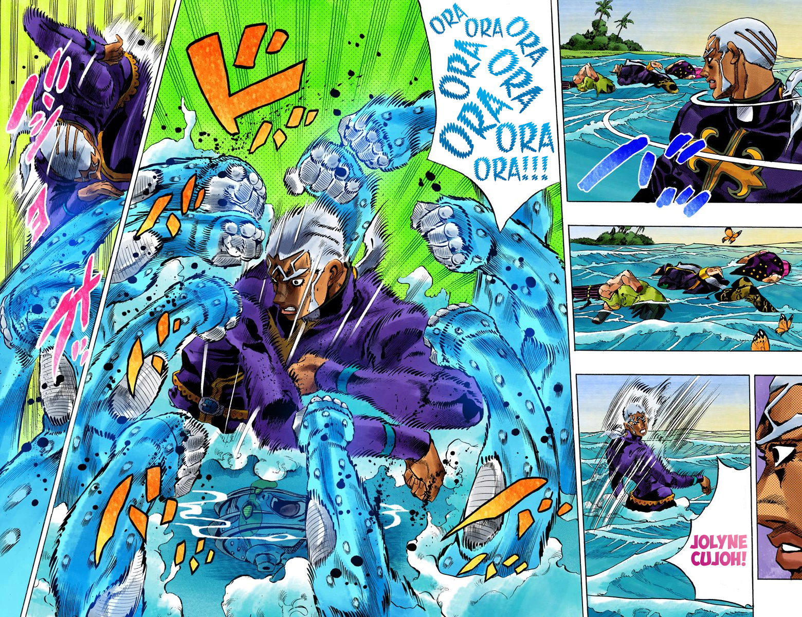 JoJo's Bizarre Adventure Part 6 - Stone Ocean [Official Colored] - chapter 155 - #4