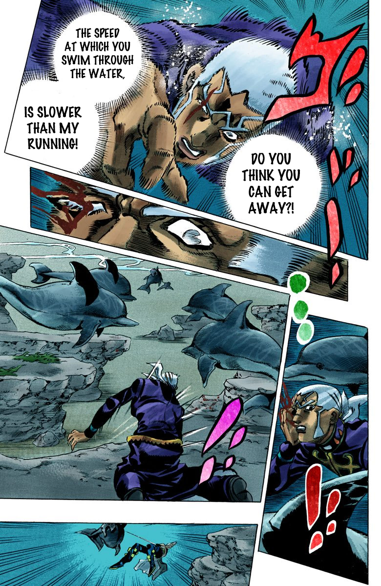 JoJo's Bizarre Adventure Part 6 - Stone Ocean [Official Colored] - chapter 155 - #6