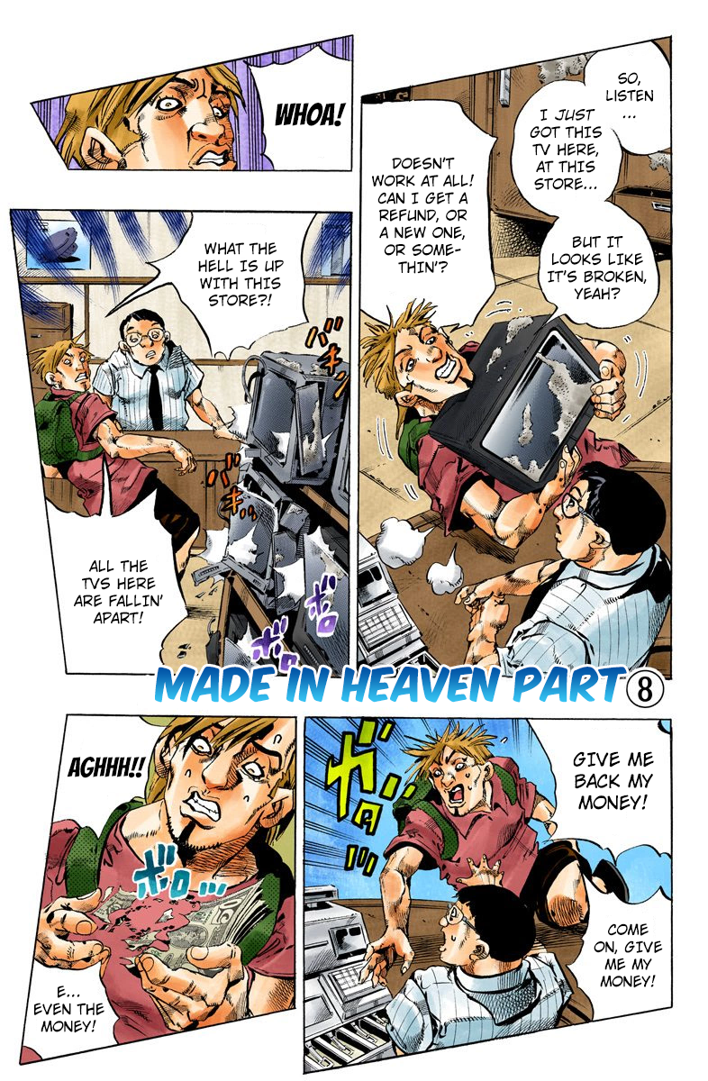 JoJo's Bizarre Adventure Part 6 - Stone Ocean [Official Colored] - chapter 156 - #1