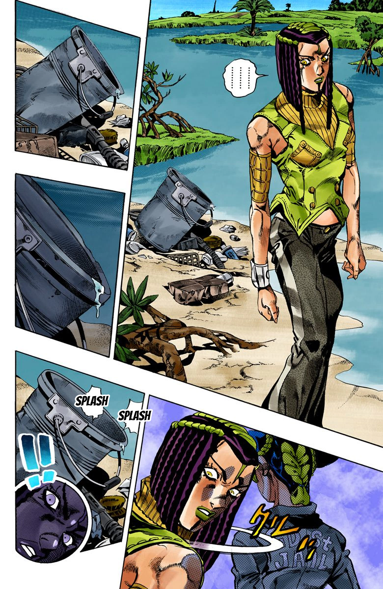 JoJo's Bizarre Adventure Part 6 - Stone Ocean [Official Colored] - chapter 28 - #6