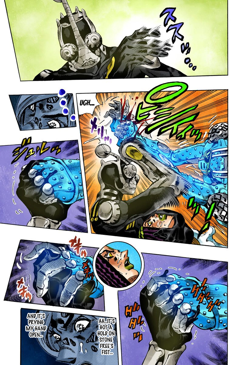 JoJo's Bizarre Adventure Part 6 - Stone Ocean [Official Colored] - chapter 29 - #4