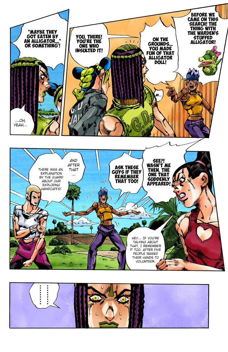 JoJo's Bizarre Adventure Part 6 - Stone Ocean [Official Colored] - chapter 30 - #4