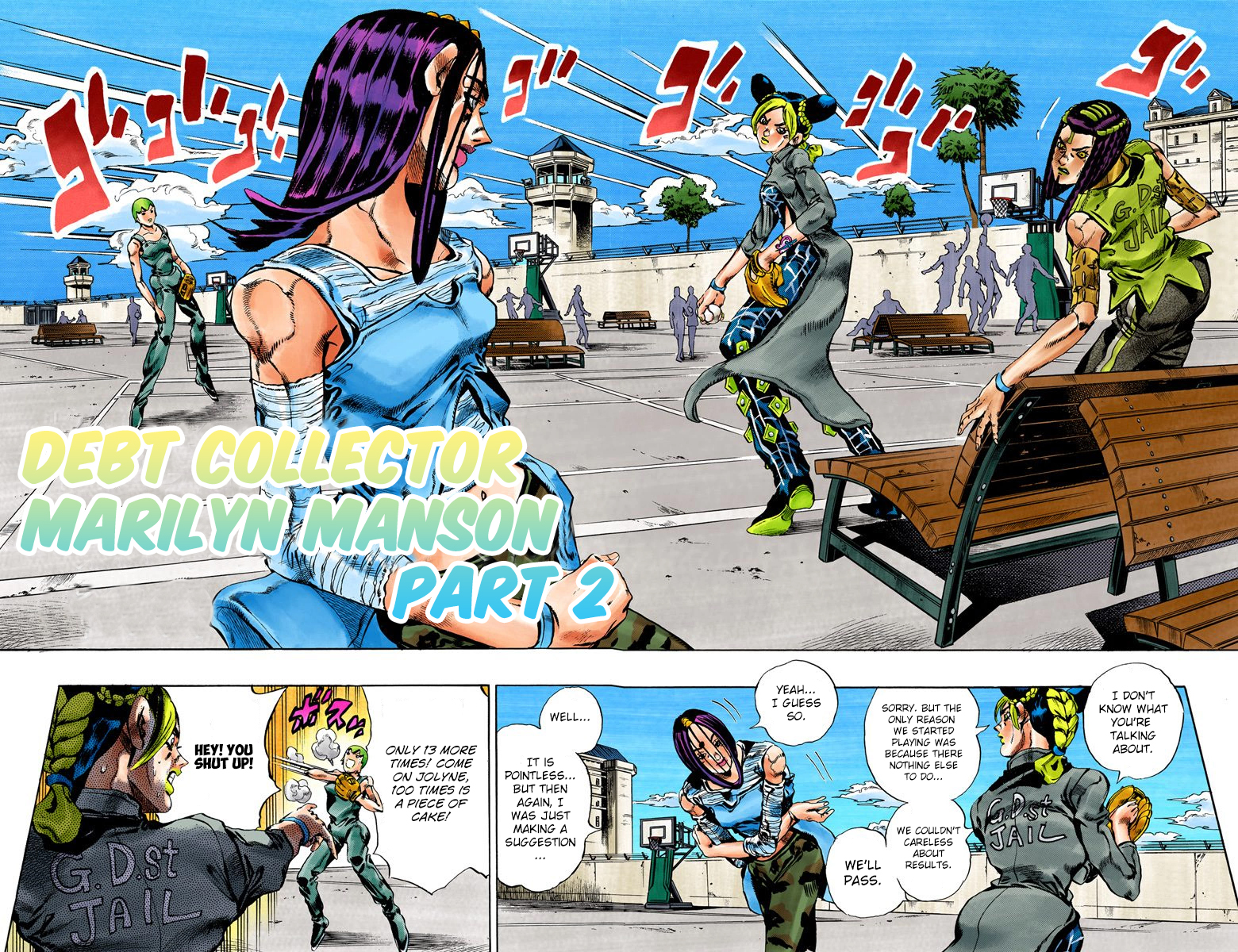 JoJo's Bizarre Adventure Part 6 - Stone Ocean [Official Colored] - chapter 35 - #3