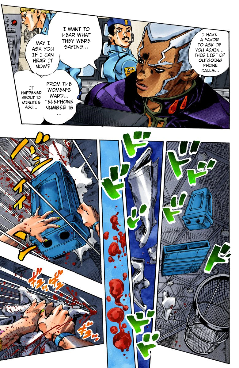 JoJo's Bizarre Adventure Part 6 - Stone Ocean [Official Colored] - chapter 44 - #6