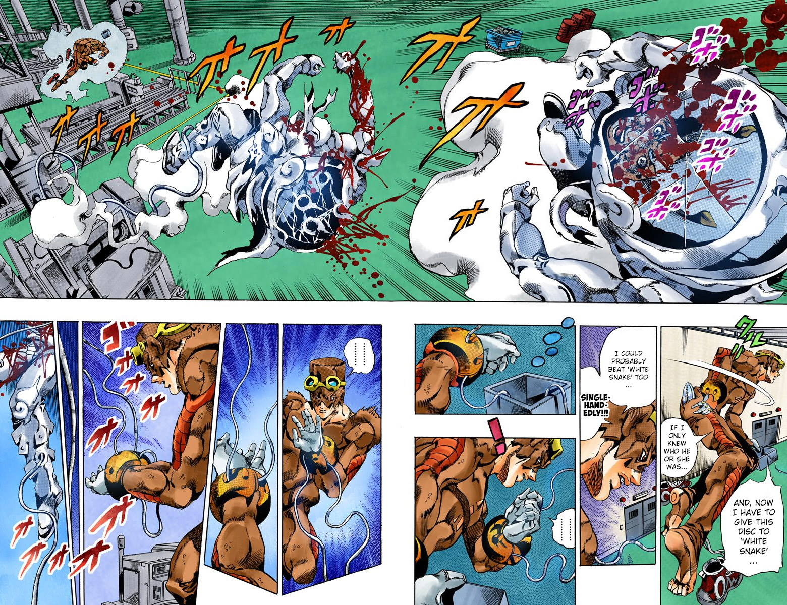 JoJo's Bizarre Adventure Part 6 - Stone Ocean [Official Colored] - chapter 46 - #5