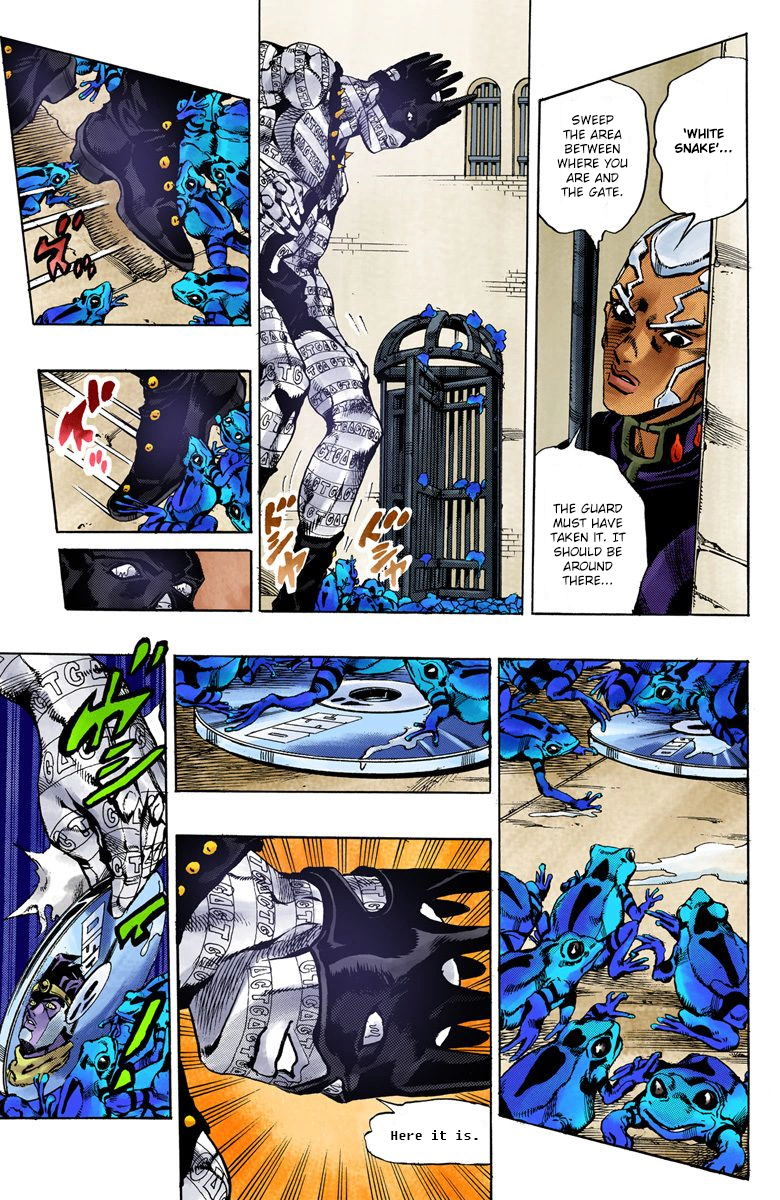 JoJo's Bizarre Adventure Part 6 - Stone Ocean [Official Colored] - chapter 50 - #6