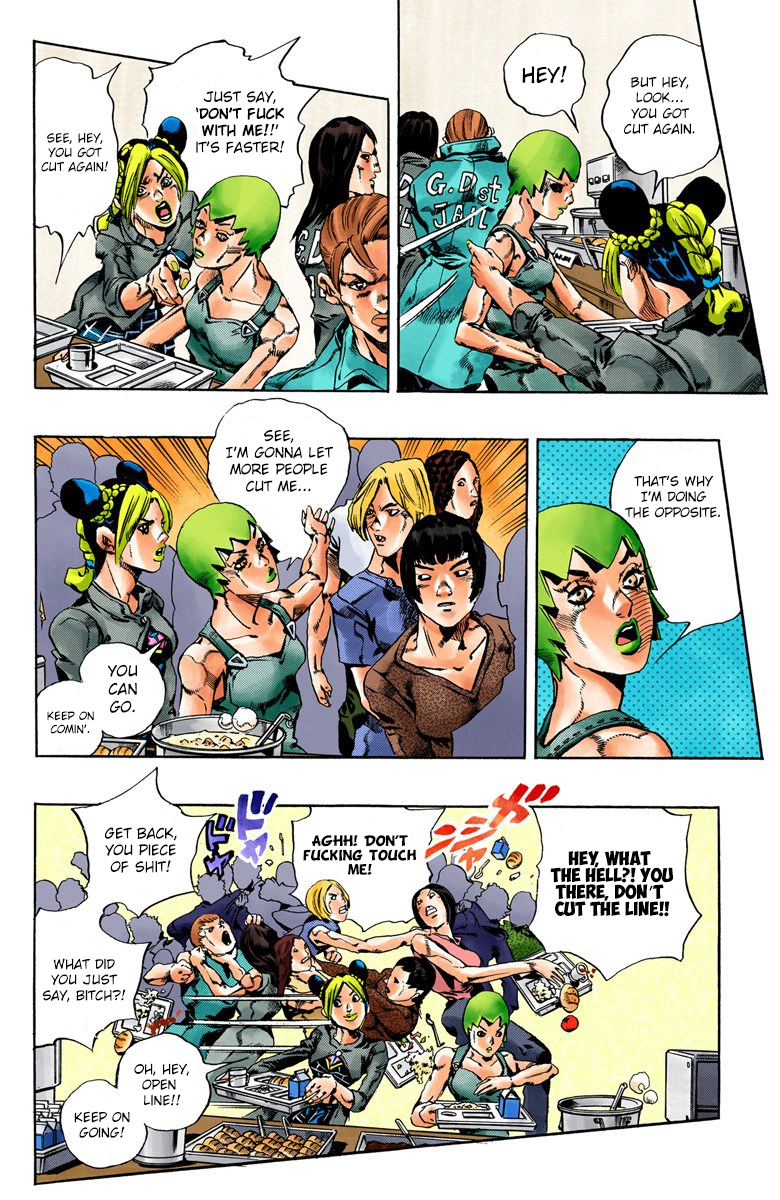 JoJo's Bizarre Adventure Part 6 - Stone Ocean [Official Colored] - chapter 51 - #4