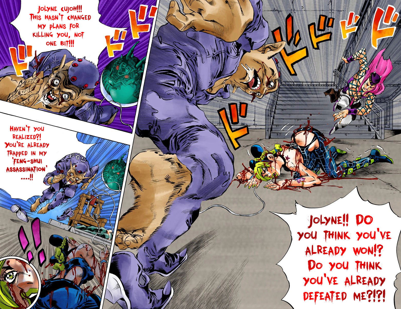 JoJo's Bizarre Adventure Part 6 - Stone Ocean [Official Colored] - chapter 74 - #3