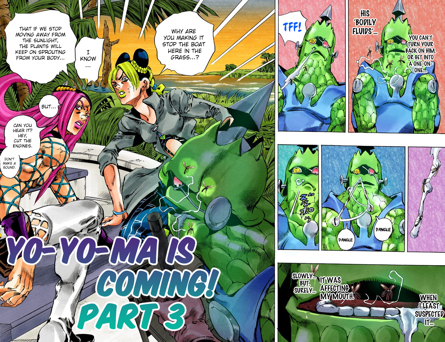 JoJo's Bizarre Adventure Part 6 - Stone Ocean [Official Colored] - chapter 80 - #3
