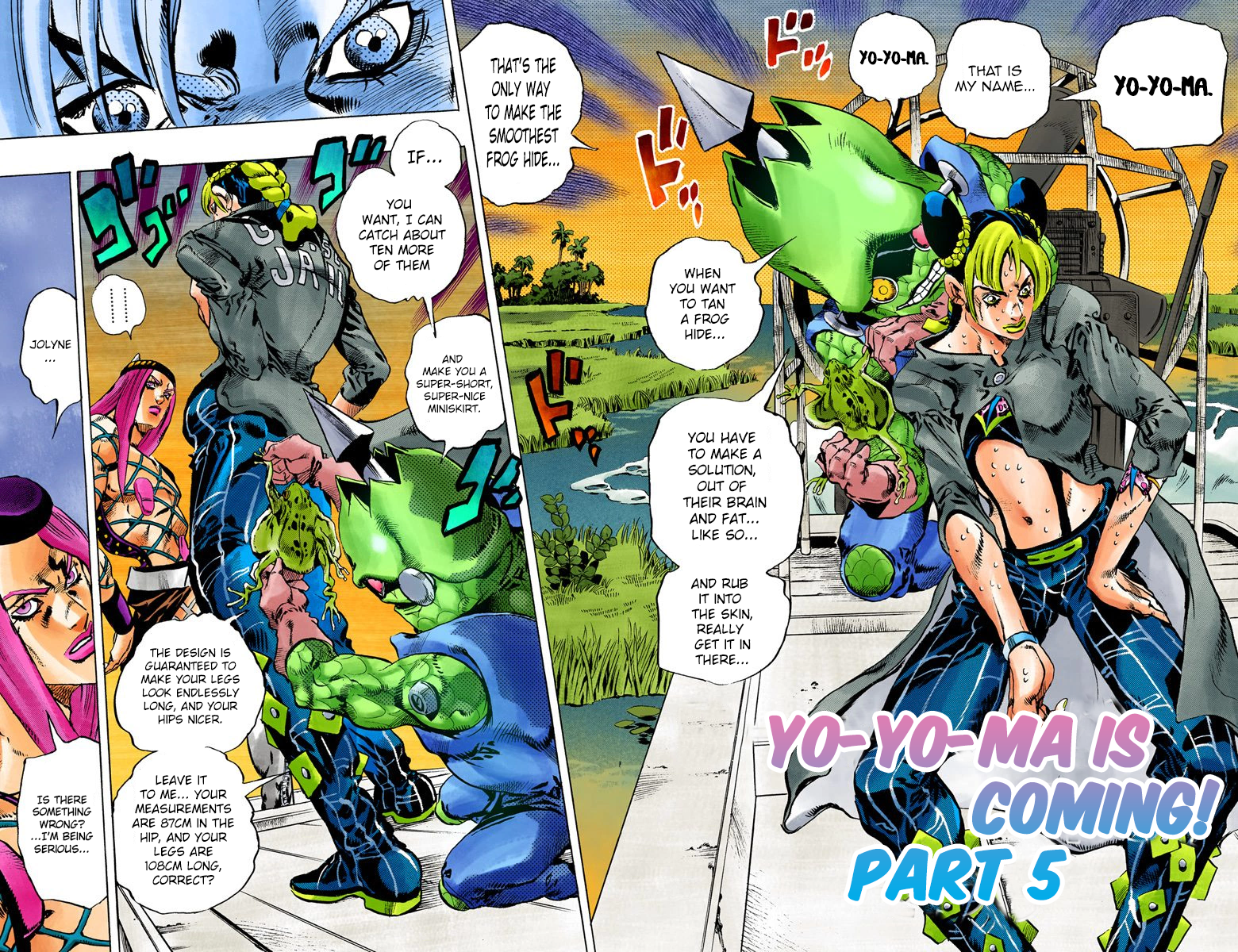 JoJo's Bizarre Adventure Part 6 - Stone Ocean [Official Colored] - chapter 82 - #3