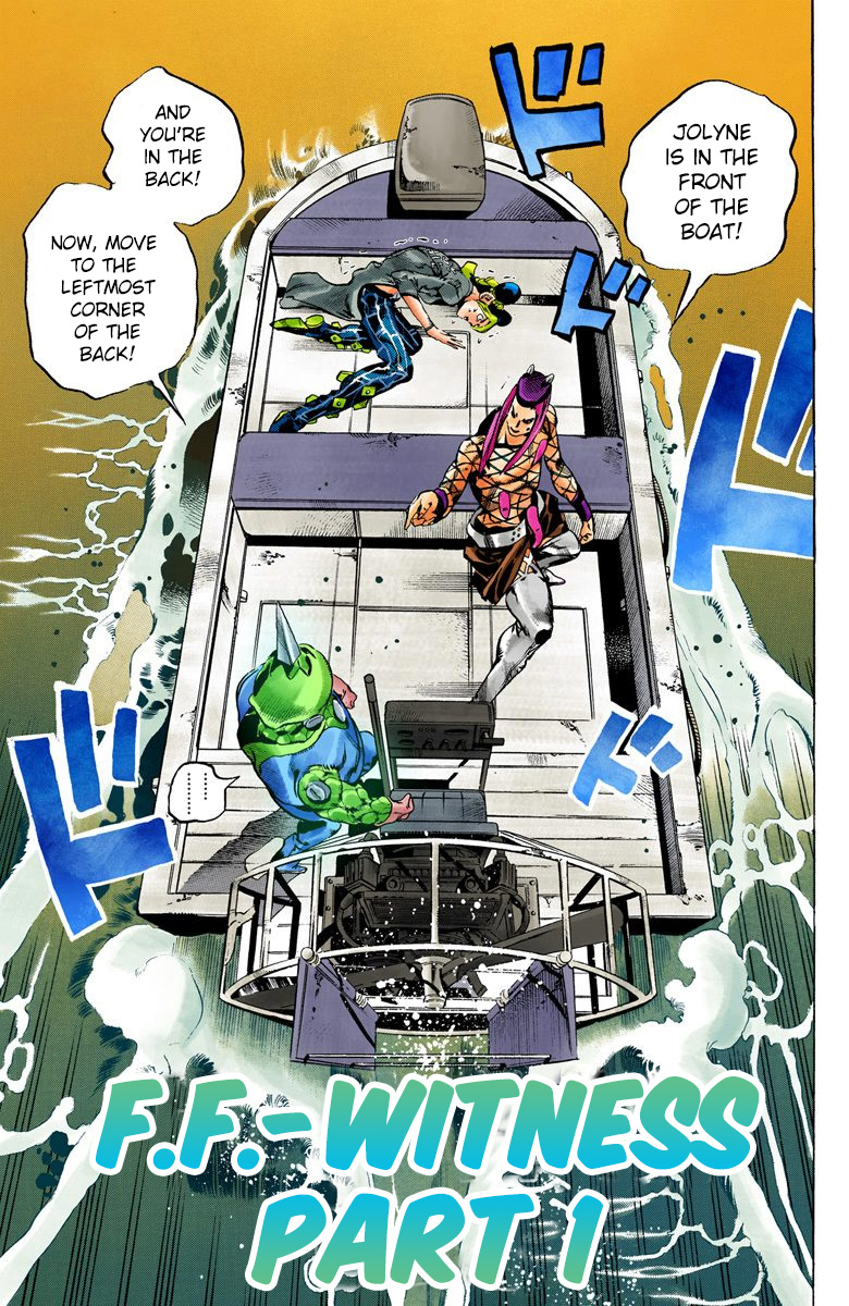 JoJo's Bizarre Adventure Part 6 - Stone Ocean [Official Colored] - chapter 83 - #2