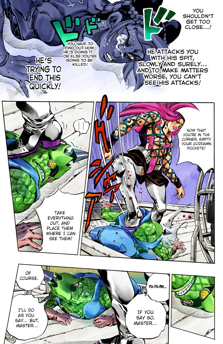 JoJo's Bizarre Adventure Part 6 - Stone Ocean [Official Colored] - chapter 83 - #4