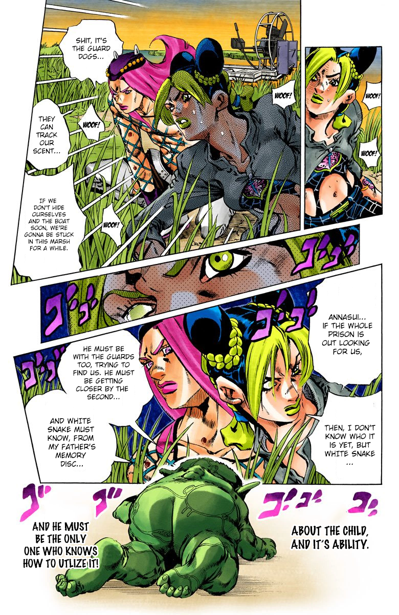 JoJo's Bizarre Adventure Part 6 - Stone Ocean [Official Colored] - chapter 87 - #4