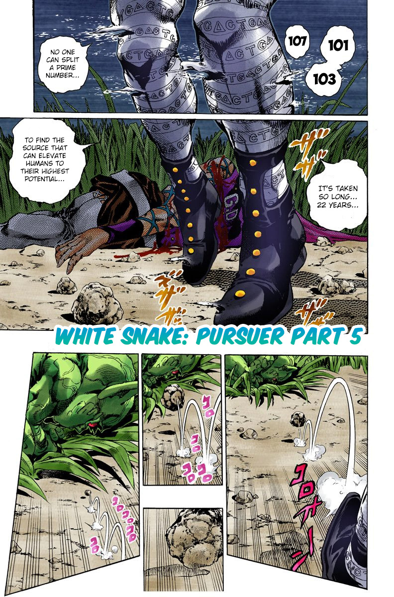 JoJo's Bizarre Adventure Part 6 - Stone Ocean [Official Colored] - chapter 93 - #1