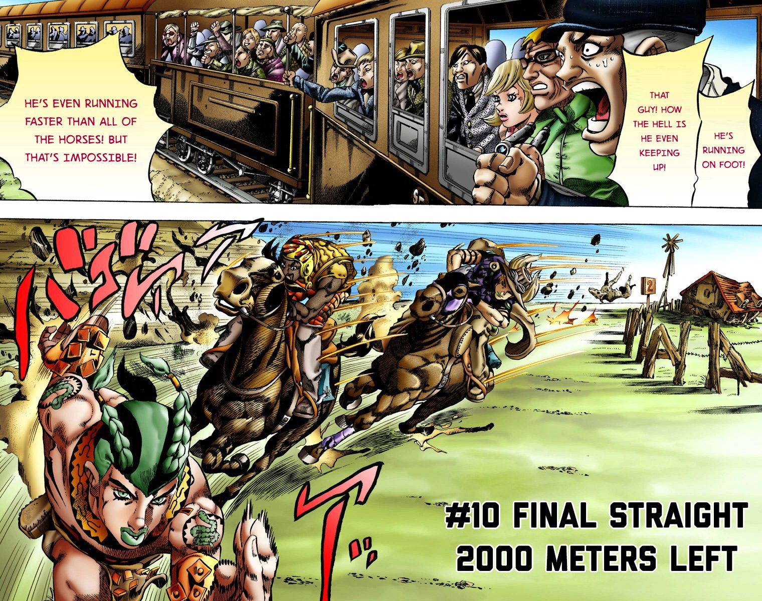 JoJo's Bizarre Adventure Part 7 - Steel Ball Run [Official Colored] - chapter 10 - #3