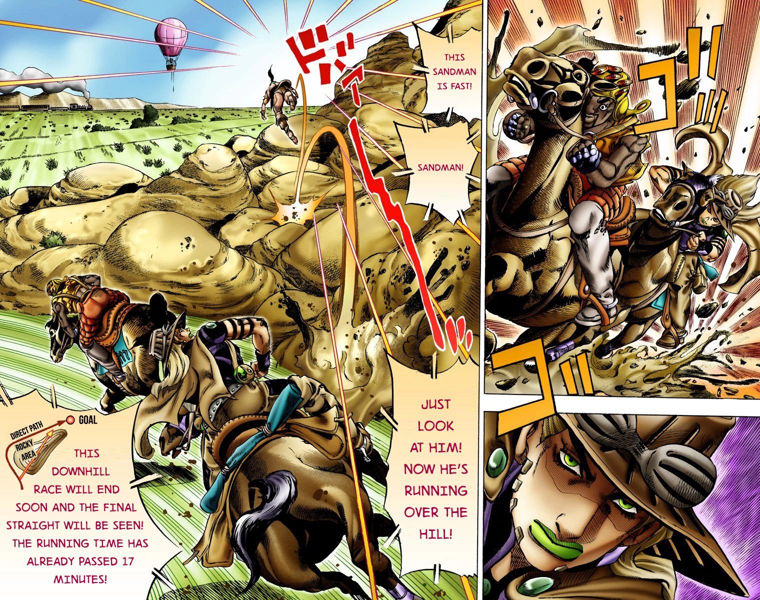 JoJo's Bizarre Adventure Part 7 - Steel Ball Run [Official Colored] - chapter 10 - #4